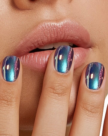 Purple Chrome Extra Short Square