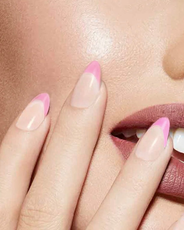 Pink French Short Almond