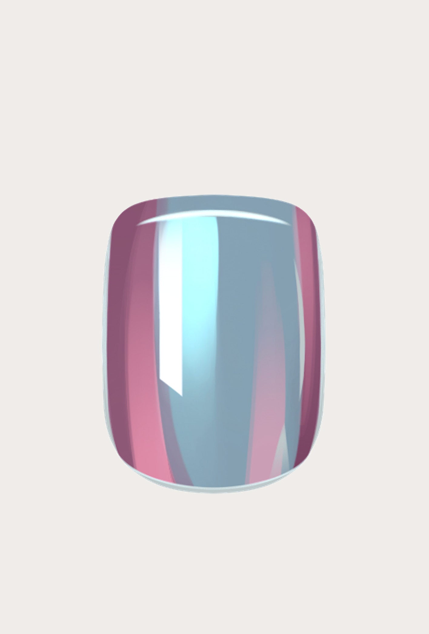 Purple Chrome Extra Short Square