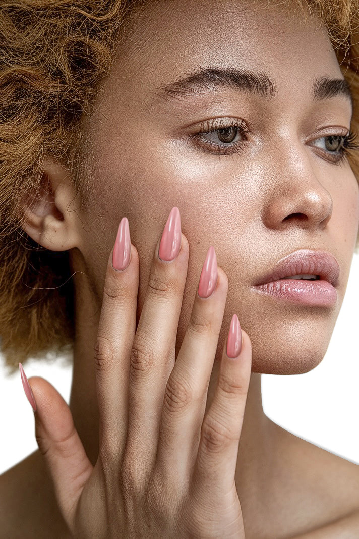 Glazed Nude Medium Almond