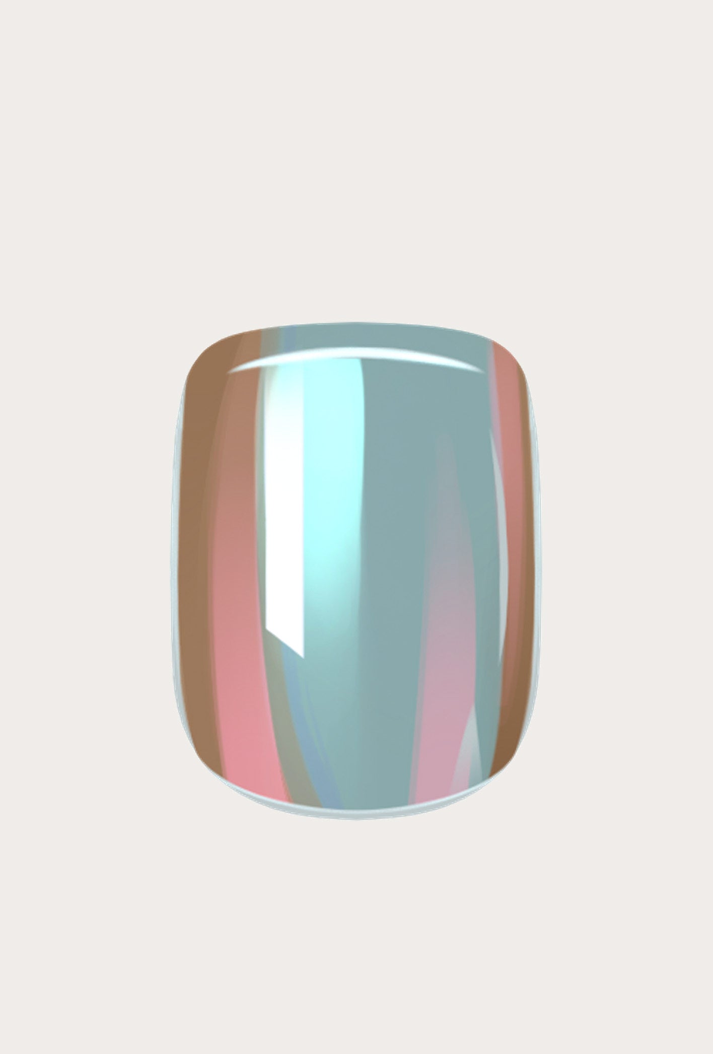 Holo Crystal Extra Short Square