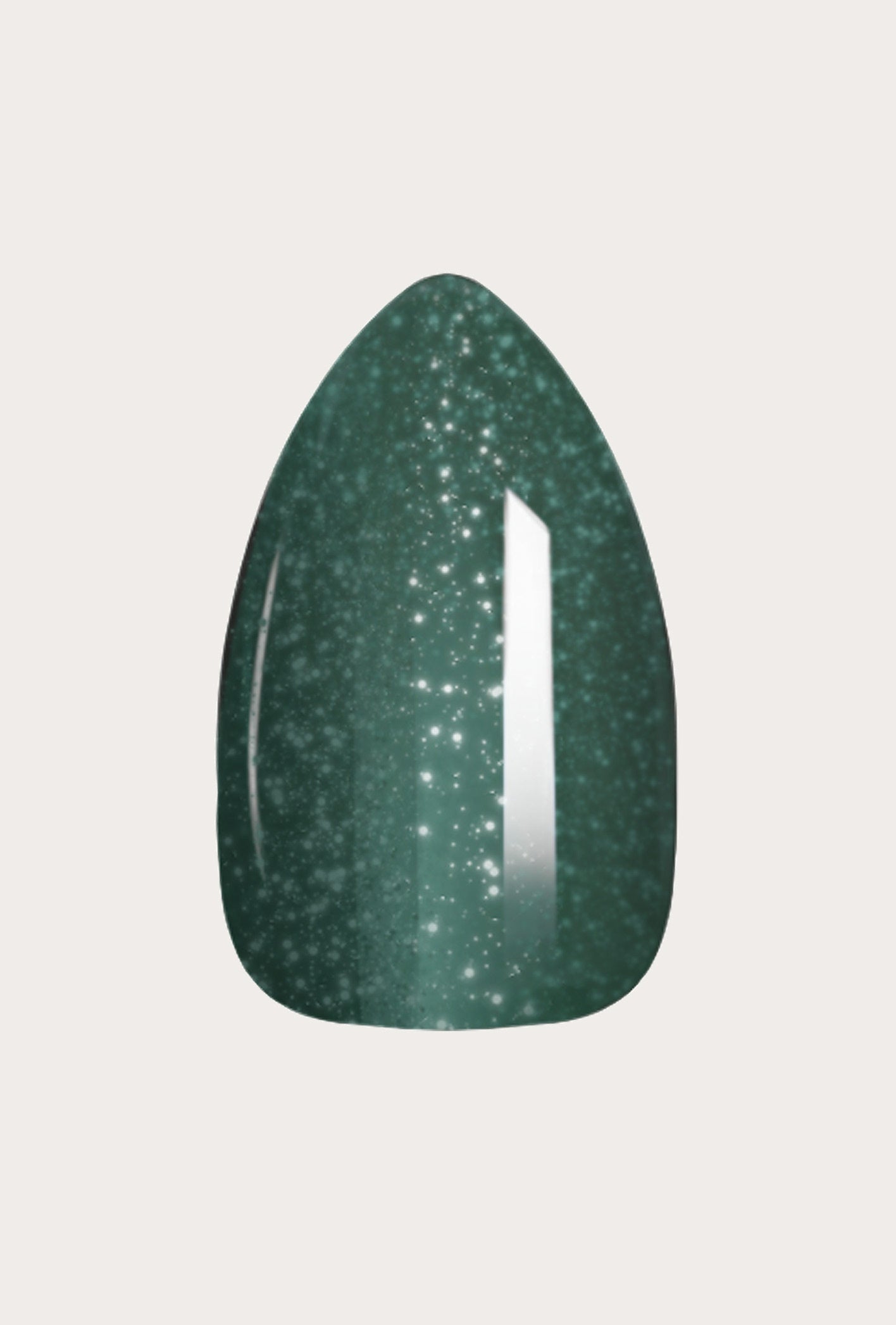 Galaxy Glitter Short Almond