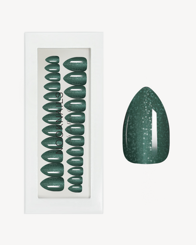 Galaxy Glitter Short Almond